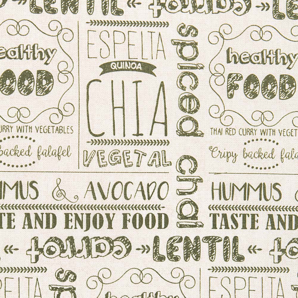 Mantel Anti Manchas Healthy Food - Ribes y Casals