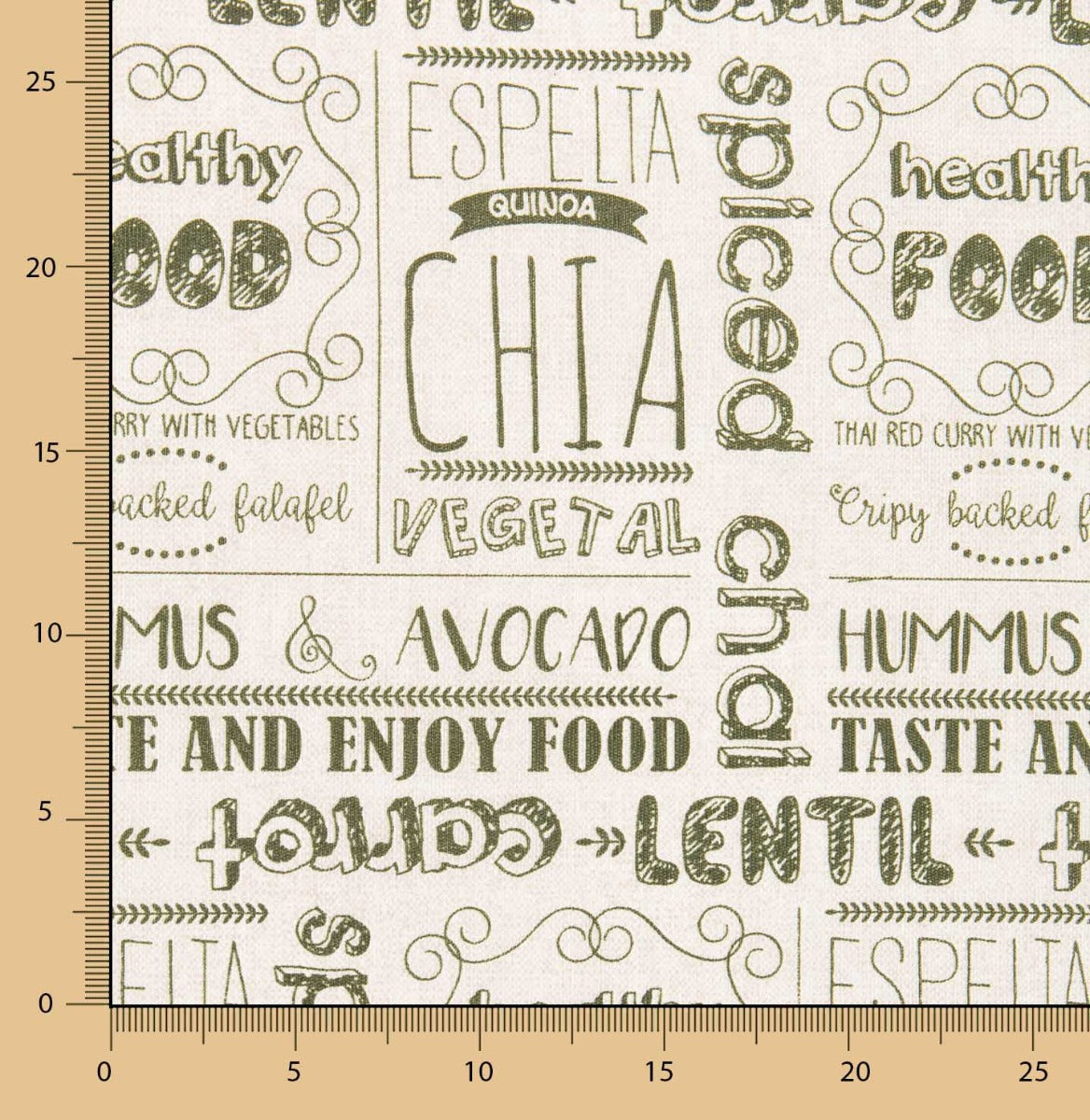 Mantel Anti Manchas Healthy Food - Ribes y Casals