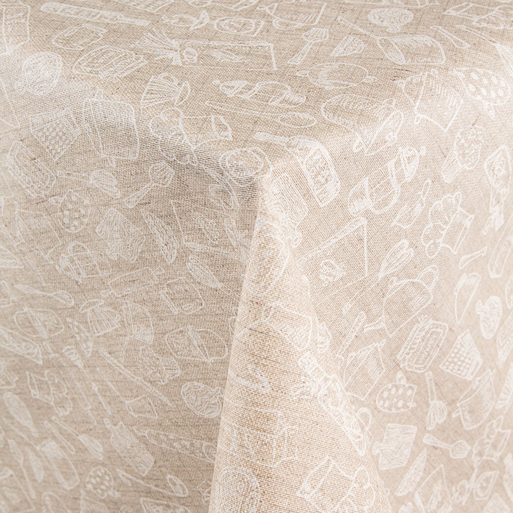 Mantel Anti Manchas Kitchen Natural - Ribes y Casals