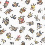 Mantel Resinado Anti Manchas Kukuxumusu Blanco - Ribes y Casals