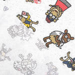 Mantel Resinado Anti Manchas Kukuxumusu Blanco - Ribes y Casals