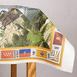 Mantel Resinado Mapa España S:140 x 140 - Ribes y Casals