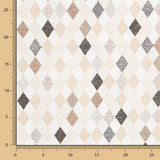 Mantel Anti Manchas Mosaico Beige - Ribes y Casals
