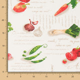 Mantel Anti Manchas Verduras Crudo - Ribes y Casals