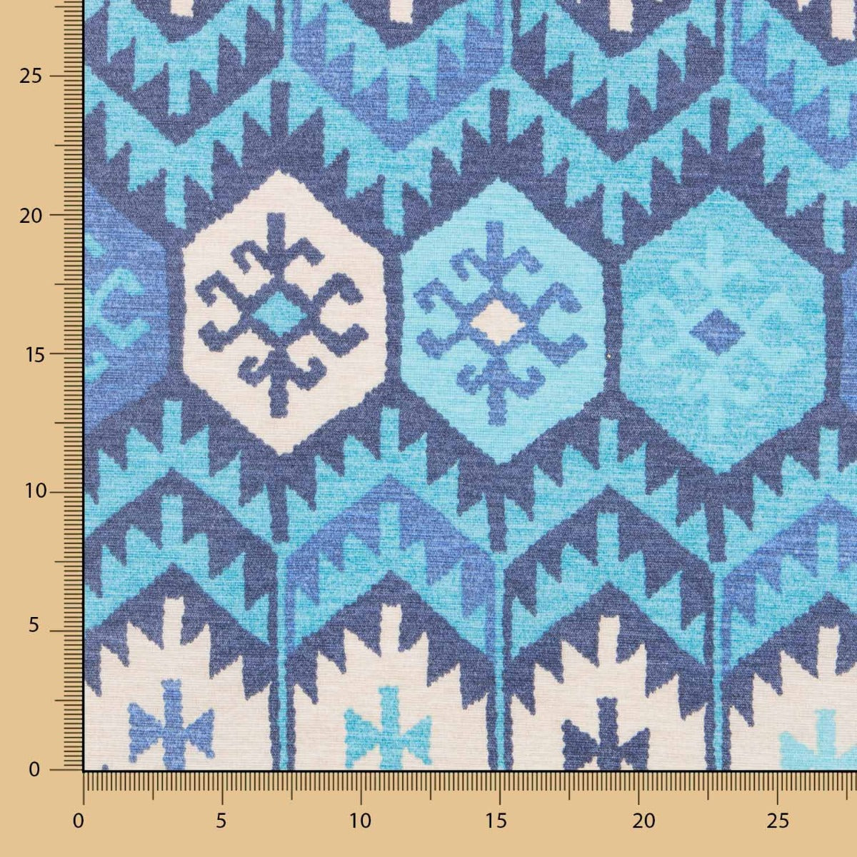 Mantel Anti Manchas Nórdica Azul - Ribes y Casals