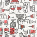 Mantel Resinado Anti Manchas Baccarat Rojo - Ribes y Casals