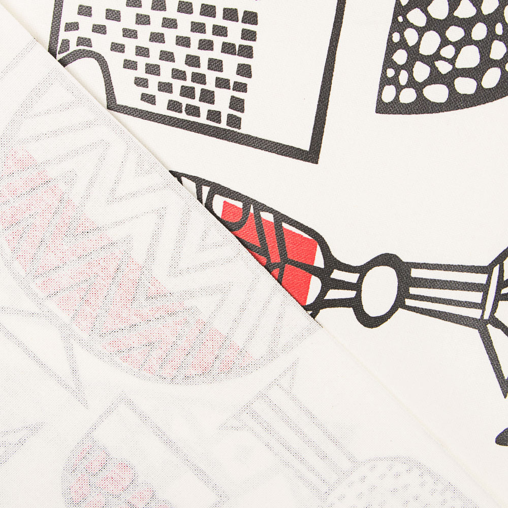 Mantel Resinado Anti Manchas Baccarat Rojo - Ribes y Casals