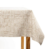 Mantel Anti Manchas Deco Beige - Ribes y Casals