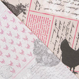 Mantel Antimanchas Gallinas Rústica - Ribes y Casals