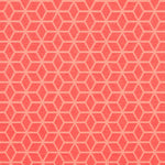 Mantel Antimanchas Jacquard Geométrico Coral - Ribes y Casals