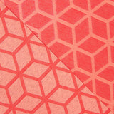 Mantel Antimanchas Jacquard Geométrico Coral - Ribes y Casals