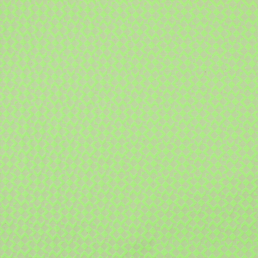 Mantel Antimanchas Jacquard Geométrico Verde Fluor - Ribes y Casals