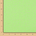 Mantel Antimanchas Jacquard Geométrico Verde Fluor - Ribes y Casals