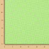 Mantel Antimanchas Jacquard Geométrico Verde Fluor - Ribes y Casals