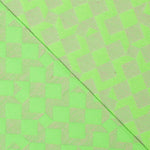 Mantel Antimanchas Jacquard Geométrico Verde Fluor - Ribes y Casals