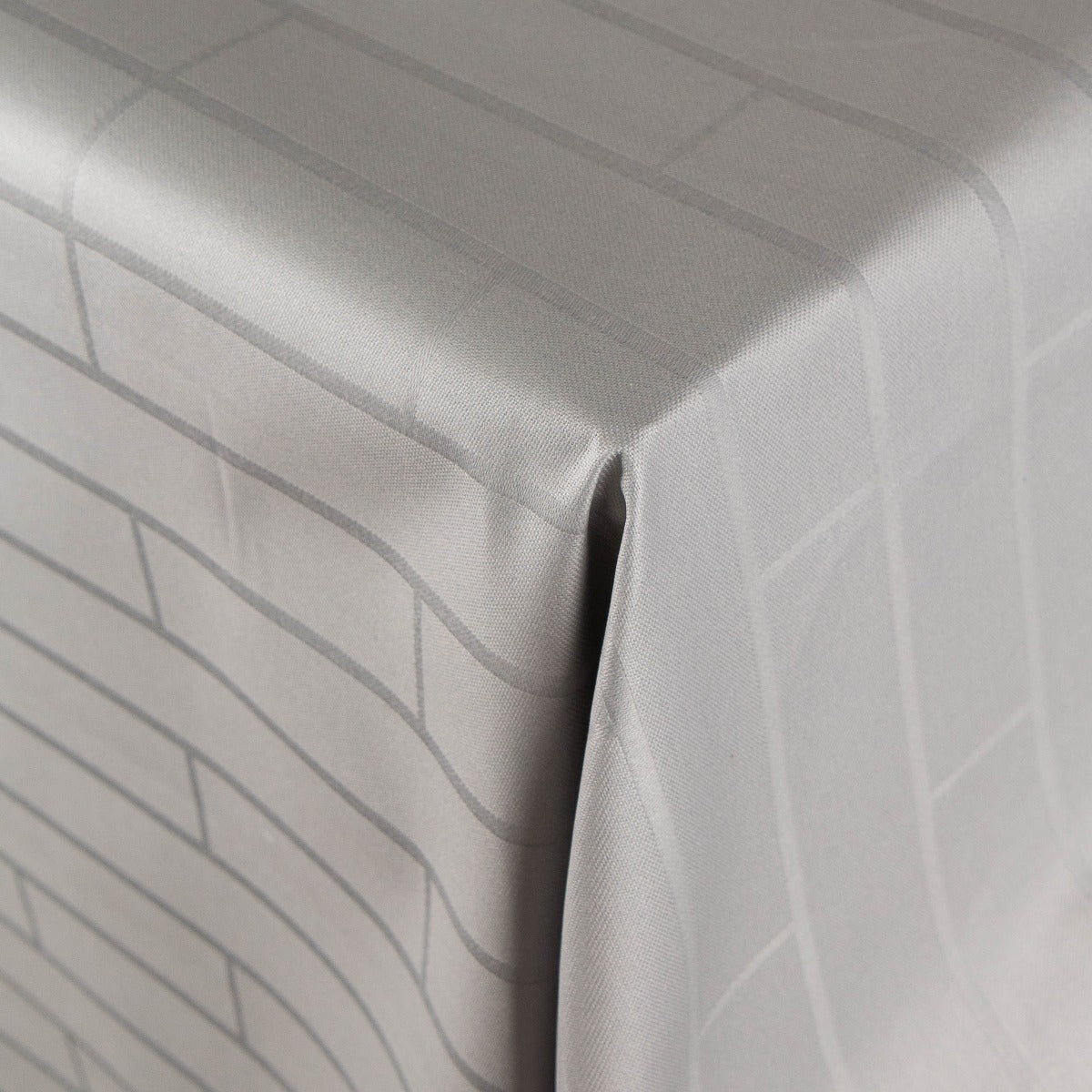 Mantel Anti Manchas Aramis Ladrillos Gris - Ribes y Casals