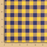Mantel Cuadros Maxi Azul Amarillo - Ribes y Casals