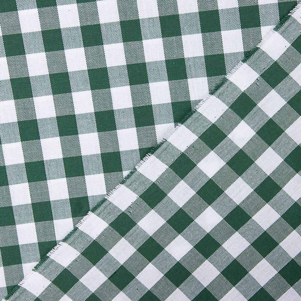 Tela Mantelería Cuadro Verde 13mm - Ribes y Casals