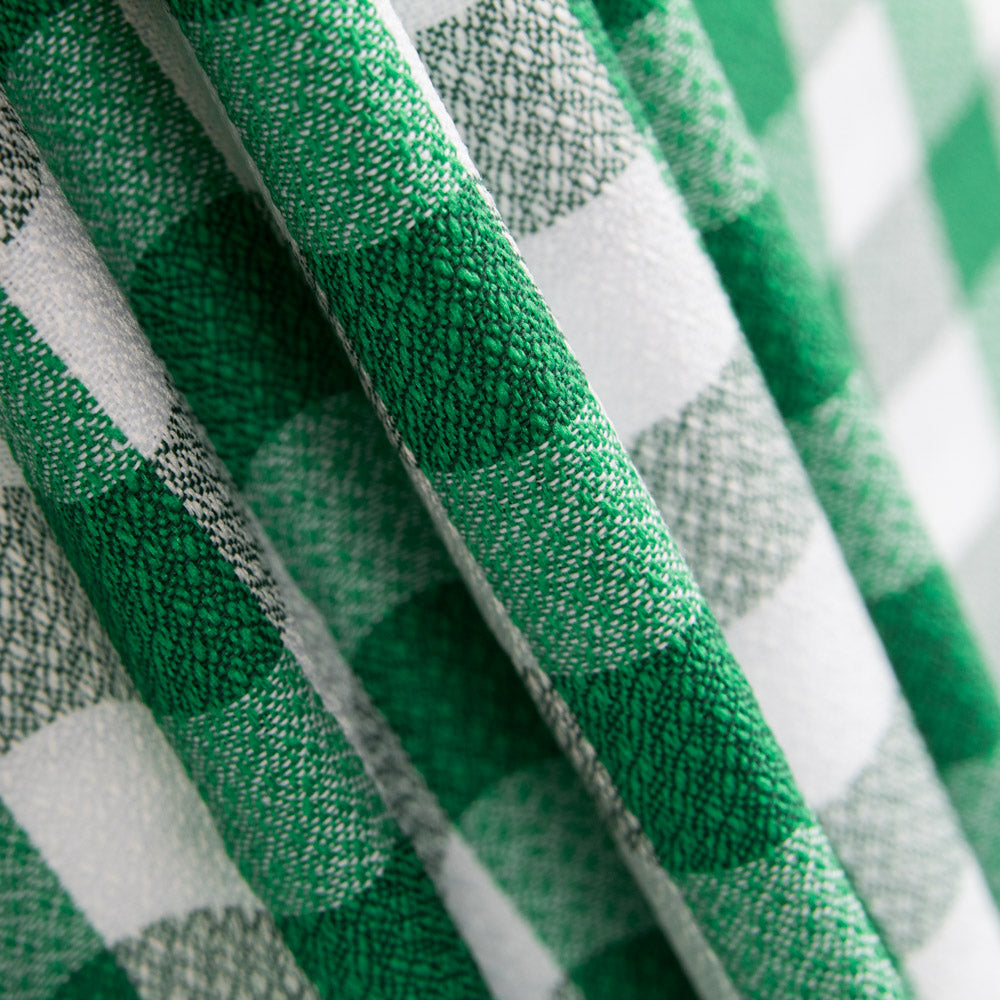 Mantel Crep Verde Cuadro - Ribes y Casals