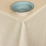 Mantel Rústico Cuadro Ventana Camel - Ribes y Casals