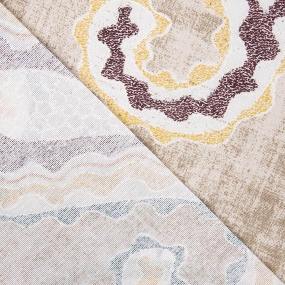 Mantel Resinado Antimanchas Cachemire Beige - Ribes y Casals