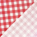 Mantel Resinado Antimanchas Cuadros Rojo - Ribes y Casals