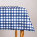Mantel Resinado Antimanchas Cuadros Azul - Ribes y Casals