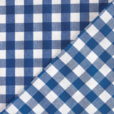 Mantel Resinado Antimanchas Cuadros Azul - Ribes y Casals