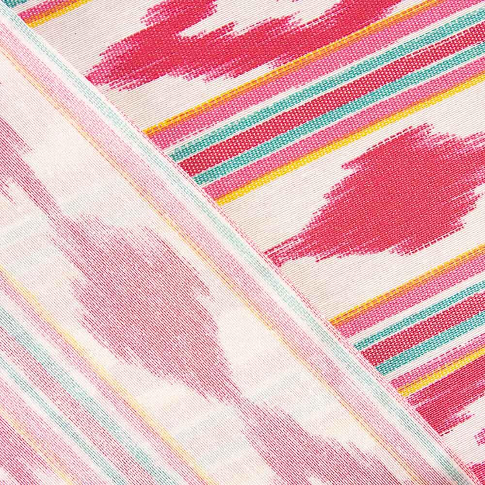 Mantel Resinado Antimanchas Ikat Fucsia - Ribes y Casals