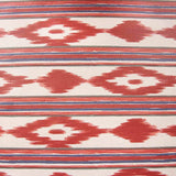 Mantel Resinado Antimanchas Ikat Rojo - Ribes y Casals