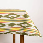 Mantel Resinado Antimanchas Ikat Verde - Ribes y Casals