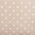 Mantel Resinado Antimanchas Lunares Blanco - Ribes y Casals