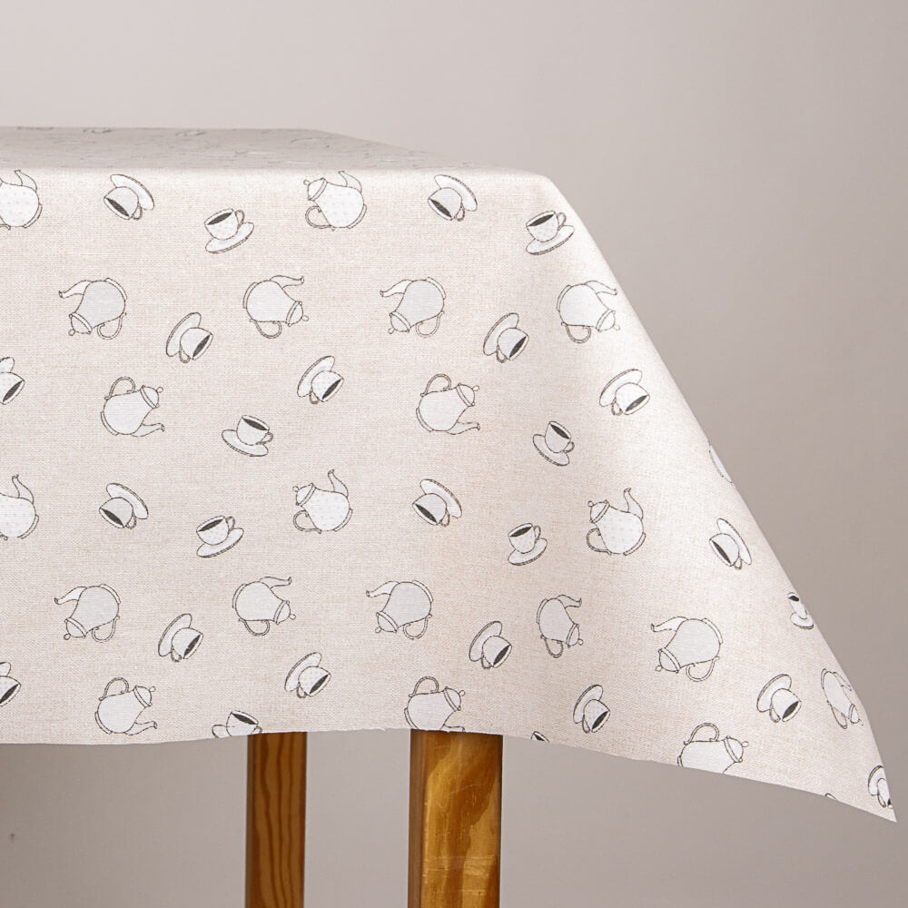 Mantel Resinado Antimanchas Tazas - Ribes y Casals