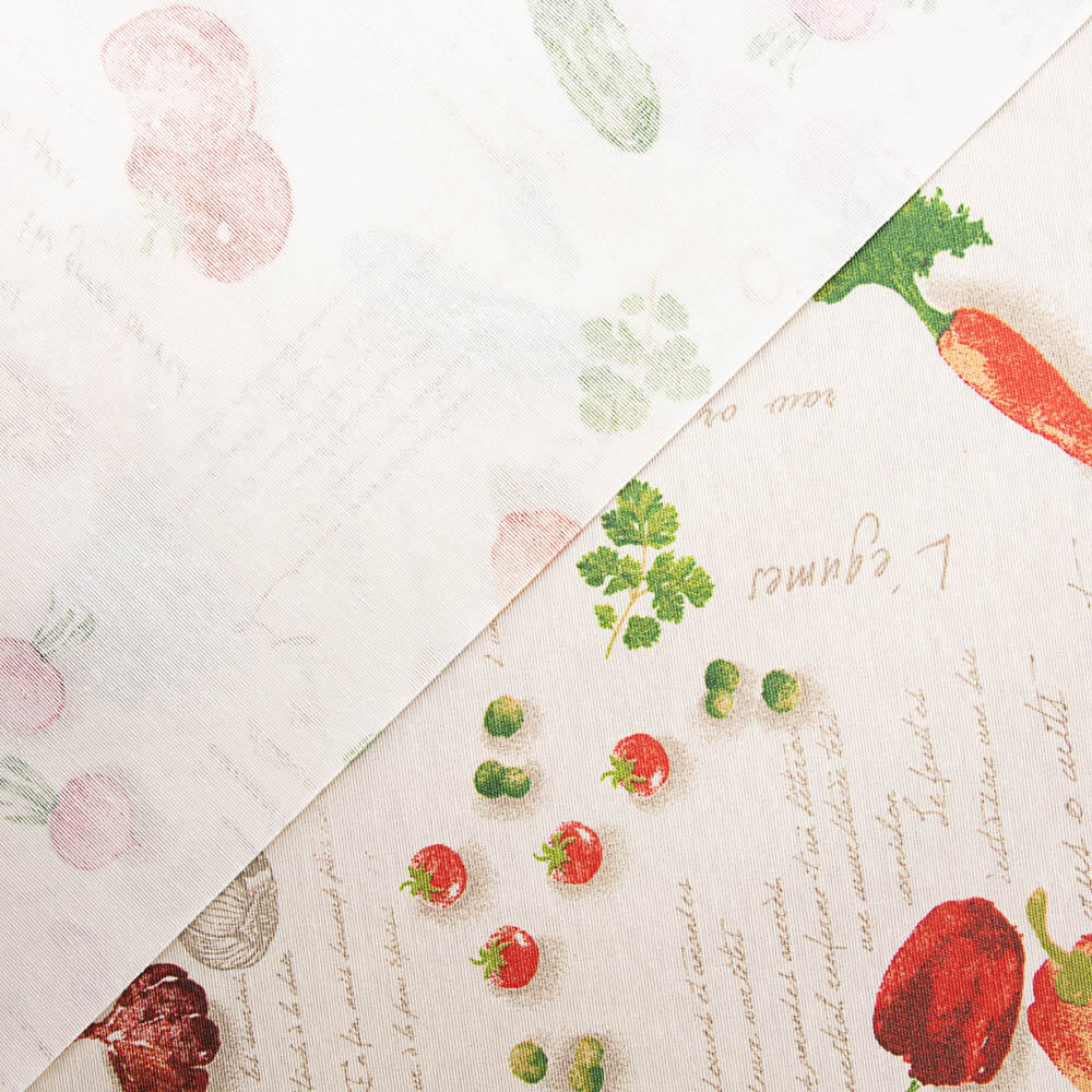 Mantel Resinado Antimanchas Verduras - Ribes y Casals