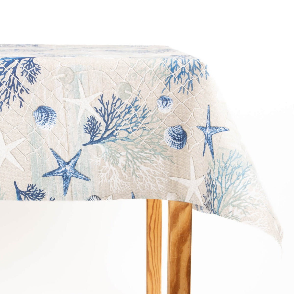 Mantel Resinado Coral Azul - Ribes y Casals
