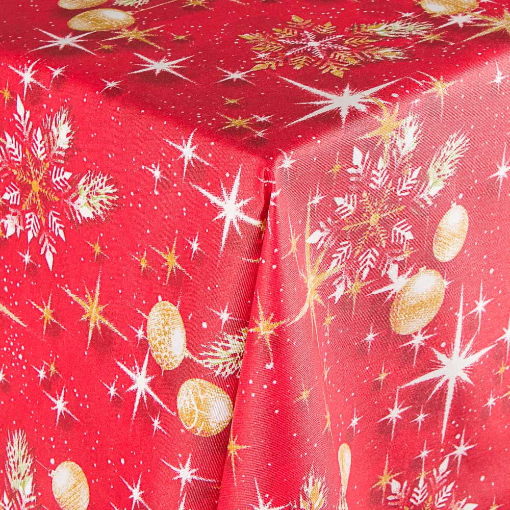 Mantel Resinado Navidad Roja - Ribes y Casals