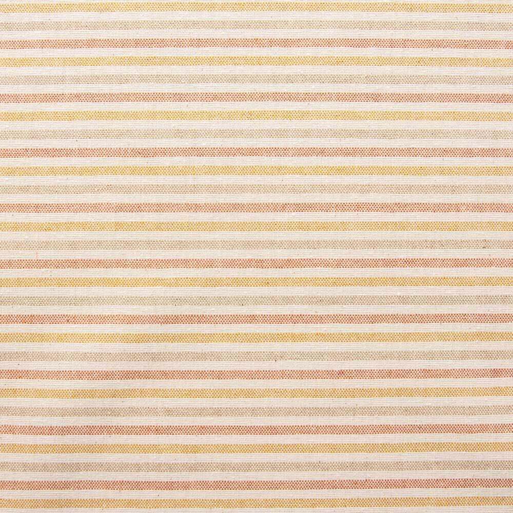 Mantel Resinado Antimanchas Raya Pitiusa Naranja - Ribes y Casals