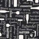 Mantel Vinos Negro - Ribes y Casals