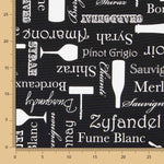 Mantel Vinos Negro - Ribes y Casals