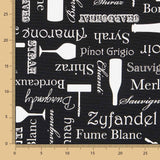 Mantel Vinos Negro - Ribes y Casals