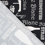 Mantel Vinos Negro - Ribes y Casals