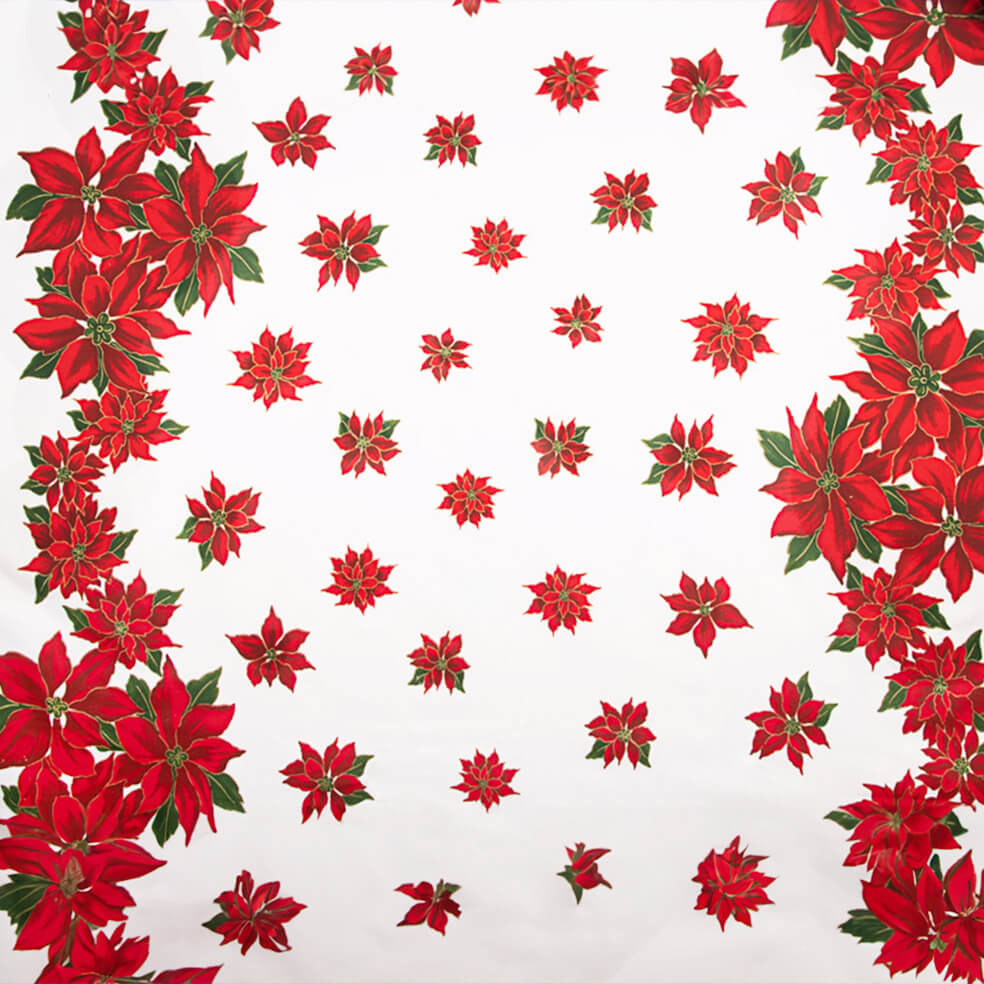 Mantelería Navidad Flor De Pascua - Ribes y Casals