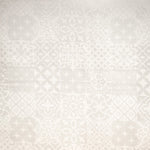 Mantelería Jacquard Mosaico Blanca - Ribes y Casals
