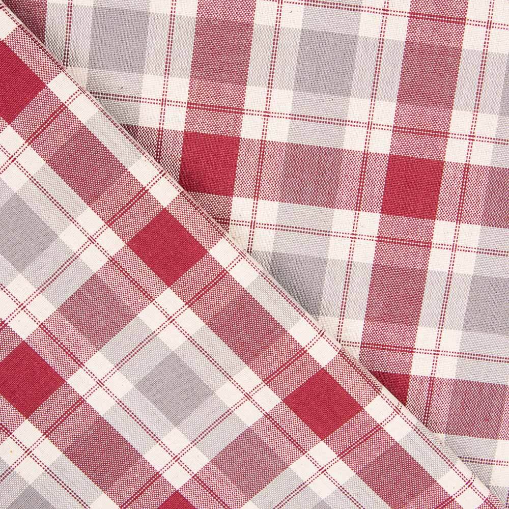 Mantelería Alpes Granate Bicolor - Ribes y Casals