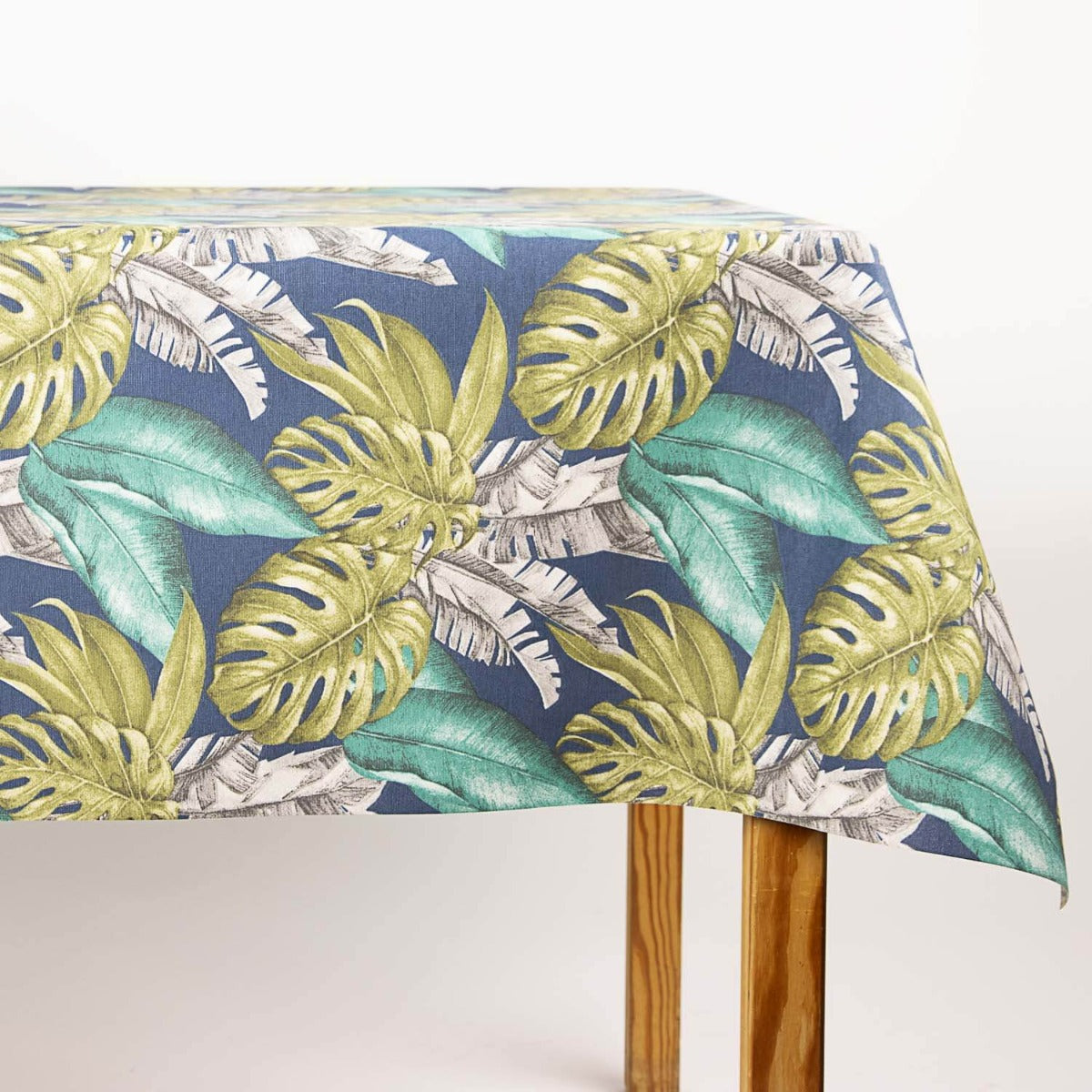 Mantel Resinado Antimanchas Borneo Azul - Ribes y Casals