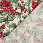 Mantel Confeccionado Navidad Poinsettia 270cm x 150cm - Ribes y Casals