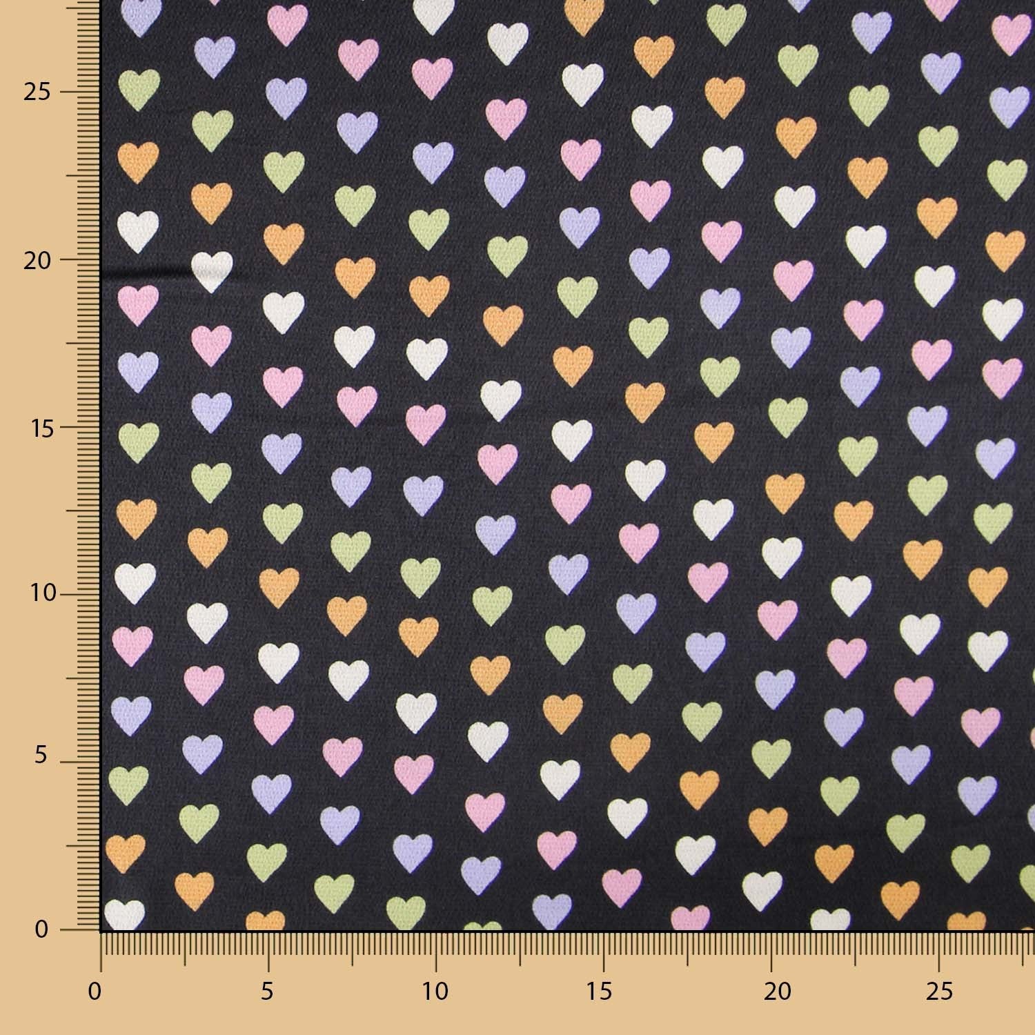 Marrocain Corazones Multicolor - Ribes y Casals