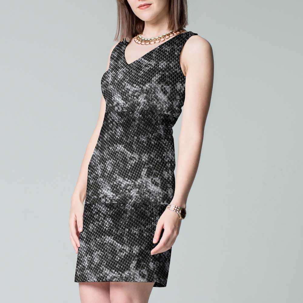 Martelé Jacquard Negro - Ribes y Casals