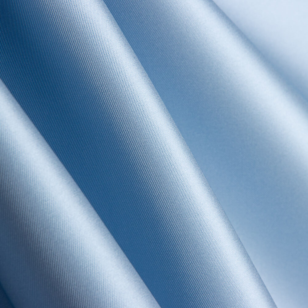 Mikado Mezcla Seda Natural Azul Porcelana - Ribes y Casals