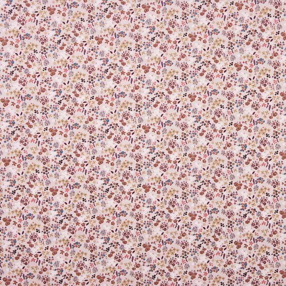 Micropana Estampada Flores Rosa - Ribes y Casals